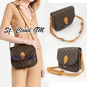 💎✨BEAUTIFUL✨💎 Louis Vuitton Monogram Saint Cloud GM
